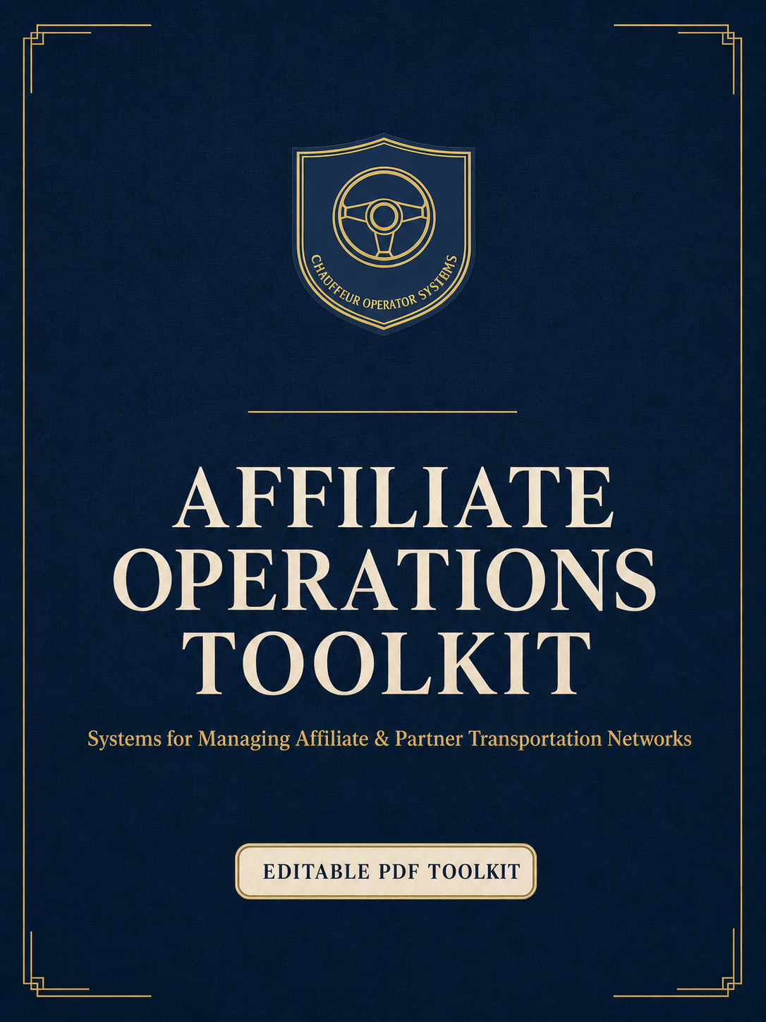 Affiliate Operations Toolkit cover