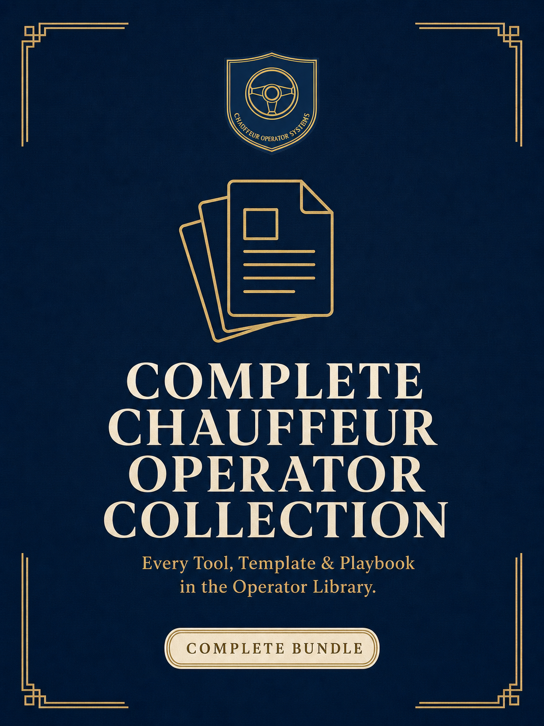 Complete Chauffeur Operator Collection bundle cover