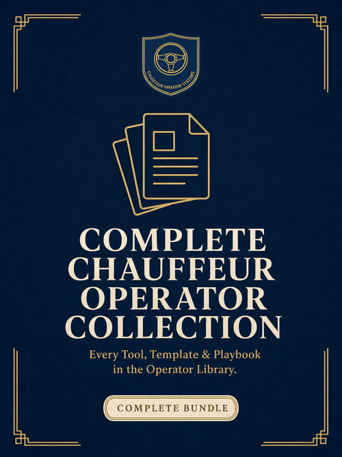 Complete Chauffeur Operator Collection bundle cover