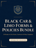 Black Car & Limo Forms and Policies Bundle cover
